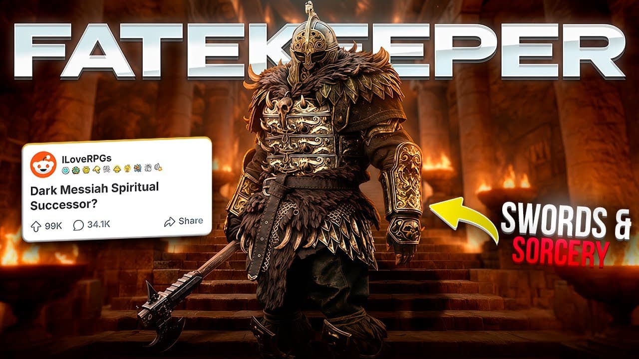 Is Fatekeeper Like Dark Messiah? official visual reference 1